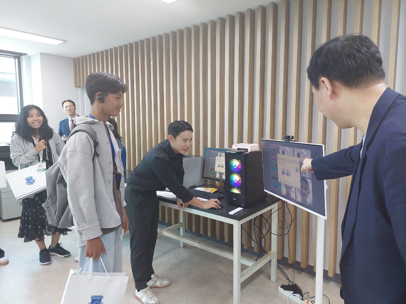 세경고등학교, 글로벌 직업체험 교육 미얀마 현지학생 본교 방문 미래형 직업교육 실시3 이미지