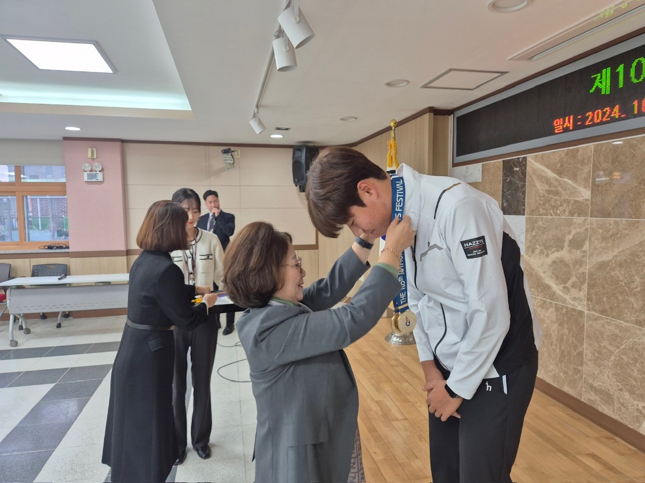 의정부교육지원청, 제105회 전국체육대회  경기도대표 의정부선수단 메달 수여식 거행1 이미지