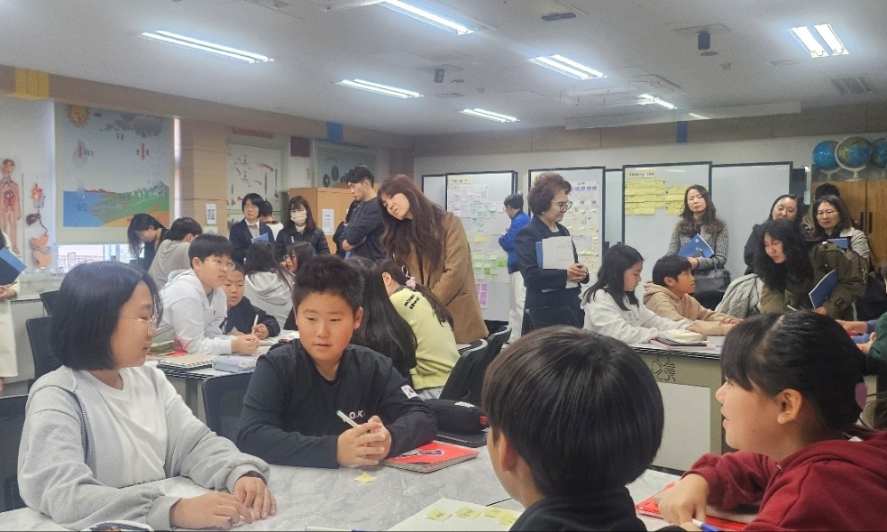 의정부 IB PYP 후보학교 솔뫼초등학교, 수업 공개 및 컨퍼런스 운영1 이미지