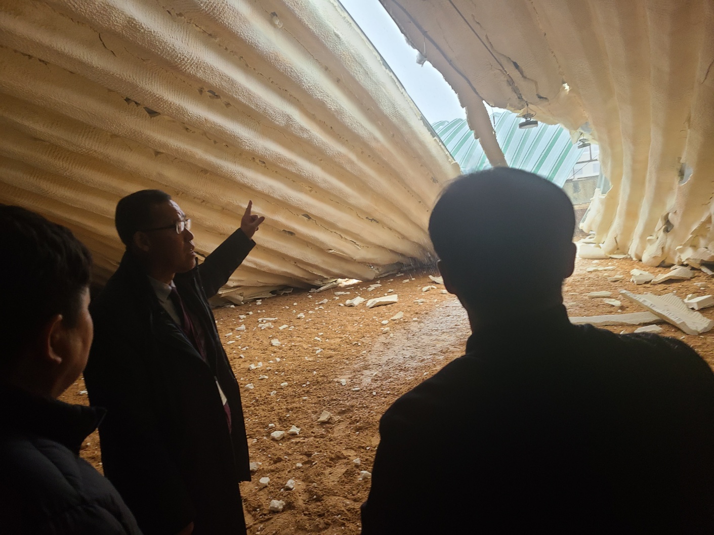 경기도교육청, 대설 피해 학교 방문  피해 상황 점검 및 복구 계획 마련3 이미지