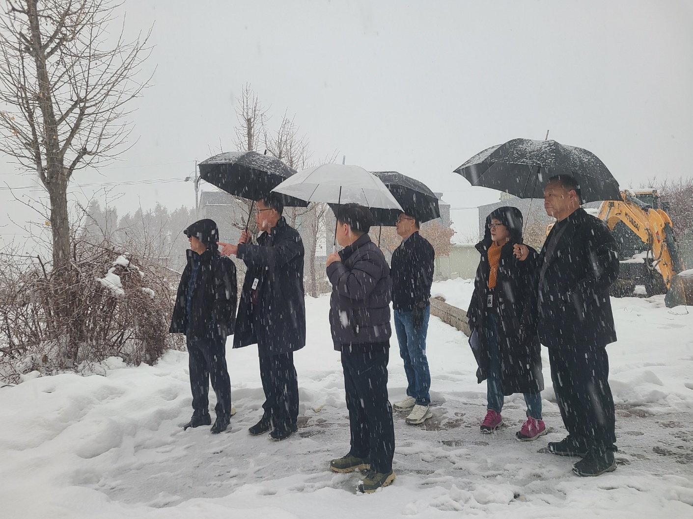 경기도교육청, 대설 피해 학교 방문  피해 상황 점검 및 복구 계획 마련1 이미지