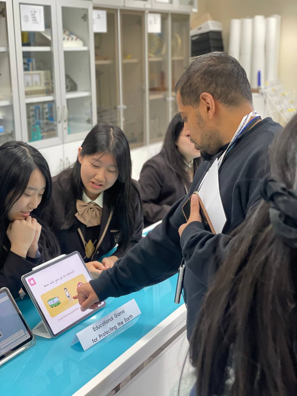 “유네스코가 말한 미래교육 현장이 경기도에!”‘하이러닝·직업교육·생태교육’ 등 국외 참가자, 경기교육 현장 방문10 이미지