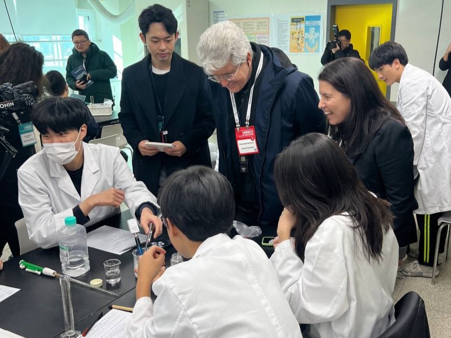 “유네스코가 말한 미래교육 현장이 경기도에!”‘하이러닝·직업교육·생태교육’ 등 국외 참가자, 경기교육 현장 방문2 이미지