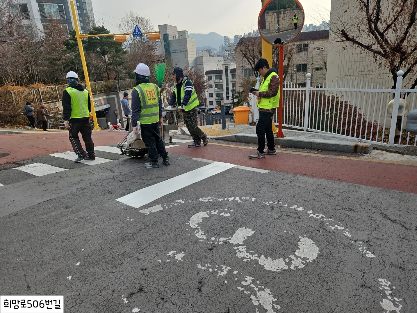 성남교육지원청, 2024년 학생들의 안전한 통학환경 조성을 위한 학교밖 통학로 환경 개선 추진2 이미지