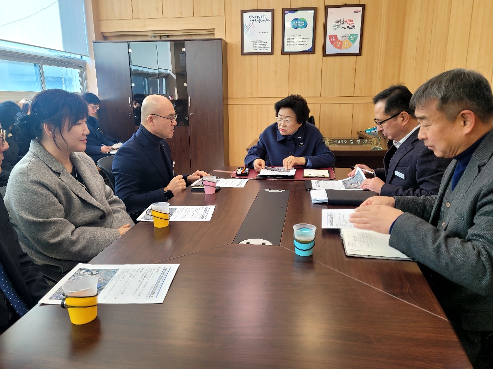 경기도교육청교육연수원,  이천시·장호원읍과 보행환경 개선 간담회3 이미지