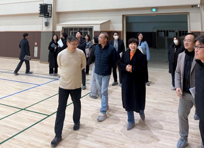 군포의왕교육지원청, 내손중·고등학교 개교 전 현장 점검3 이미지