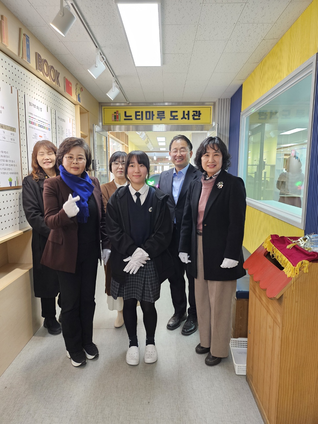 숙지중학교 느티마루도서관 개관 학교도서관 새로고침 사업으로 새롭게 단장1 이미지