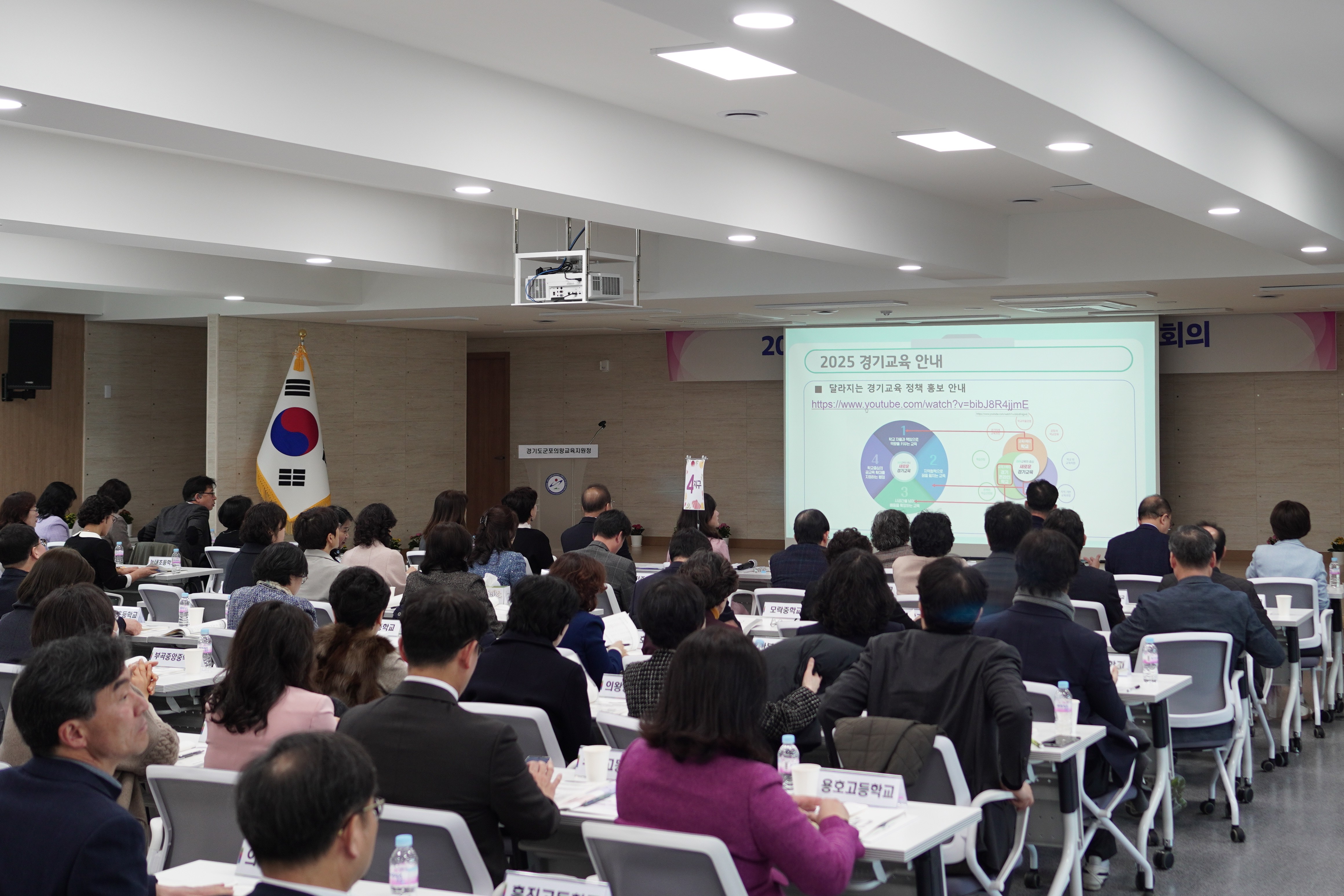 군포의왕교육지원청, 2025 상반기 교(원)장, 교(원)감 통합회의 개최4 이미지