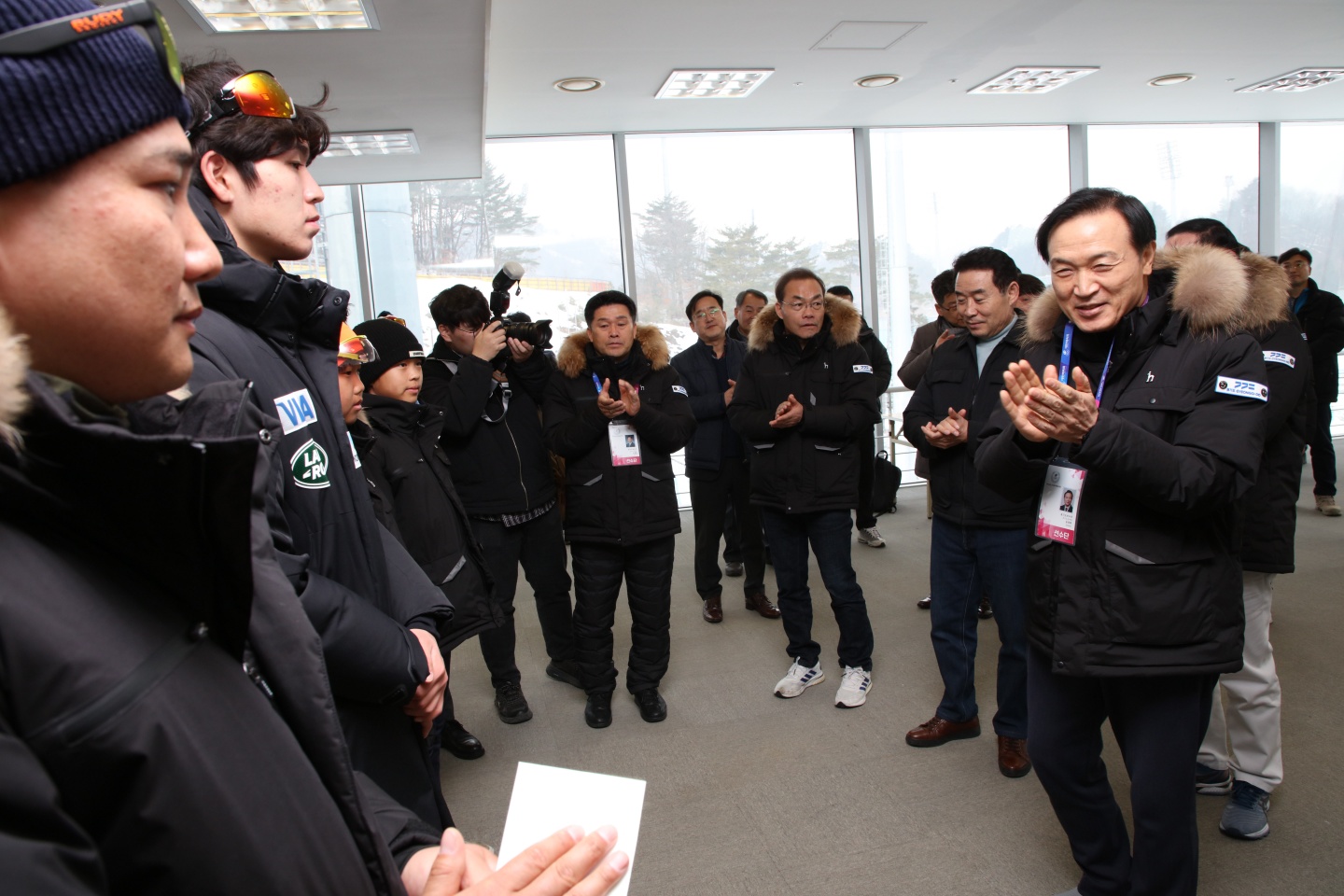 임태희 경기도교육감 동계체전 선수 격려3 이미지
