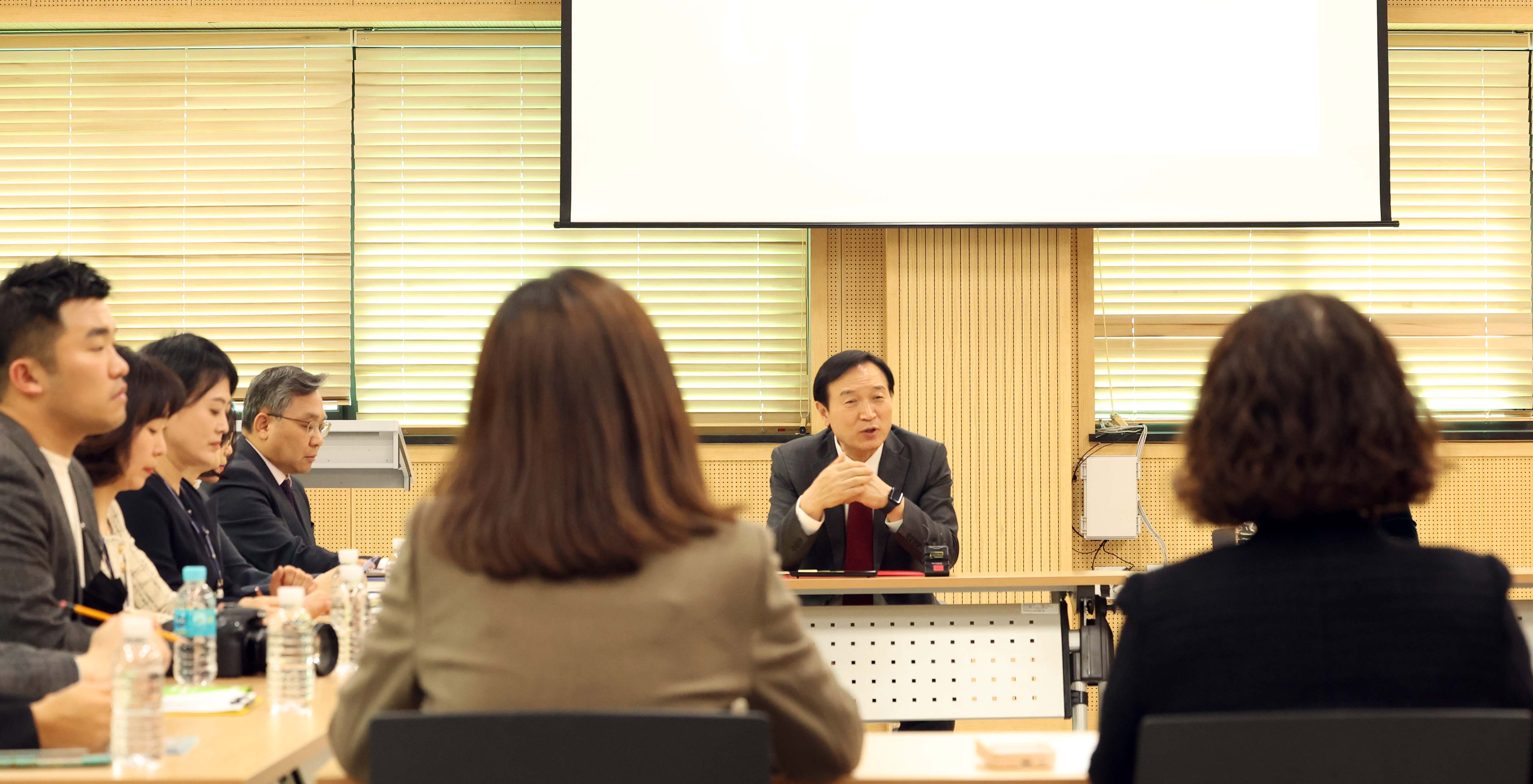 광명교육지원청 소통 간담회2 이미지